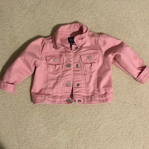 Baby Gap 18-24 months Pink Denim Jacket